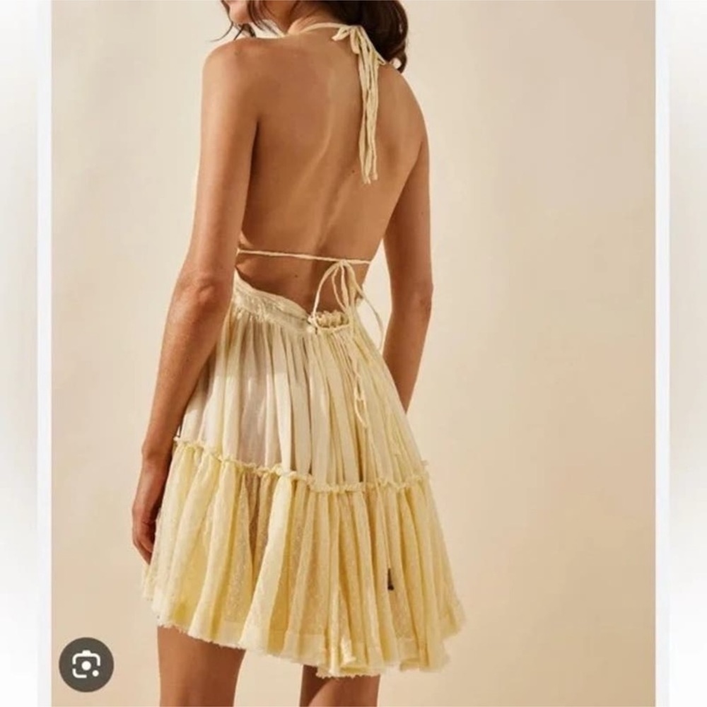 Free People 100-Degree Halter Dress Size Large Women - Picture 2 of 12